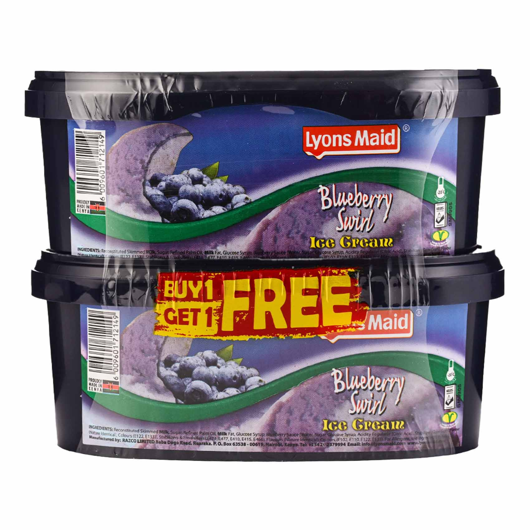 LYONS MAID BLUEBERRY SWIRL 2LT